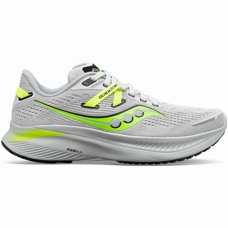 Saucony Guide 16 Løpesko Herre Grå Grønn | S06149-W46