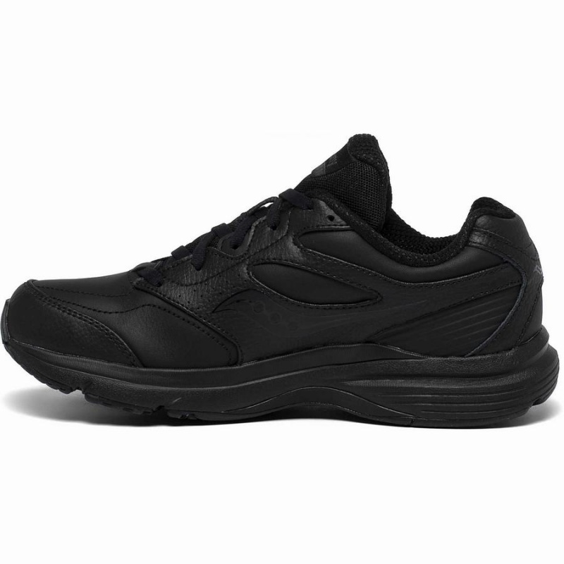 Saucony Integrity Walker 3 Brede Fjellsko Dame Svarte | S25847-P37