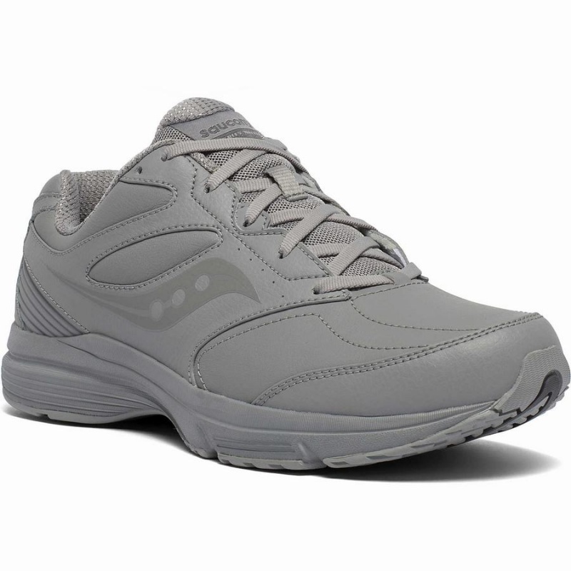 Saucony Integrity Walker 3 Brede Fjellsko Herre Grå | S68724-M87