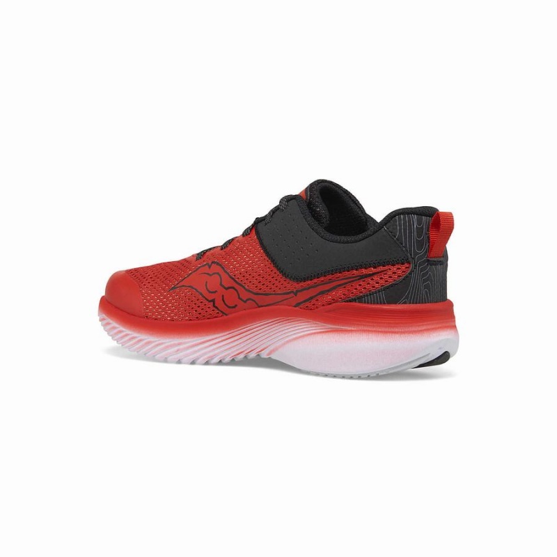 Saucony Jay's Kinvara 14 Løpesko Barn Svarte Rød | S35879-Z65