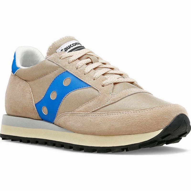 Saucony Jazz 81 Joggesko Dame Brune Kongeblå | S41072-W26