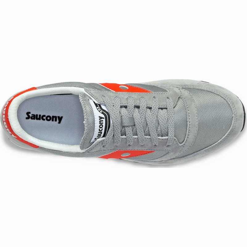 Saucony Jazz 81 Joggesko Dame Grå Rød | S20594-K29