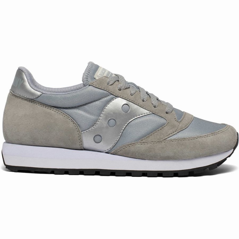 Saucony Jazz 81 Joggesko Dame Grå Sølv | S46128-J80