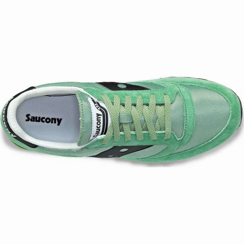 Saucony Jazz 81 Joggesko Dame Grønn Svarte | S34605-Q97