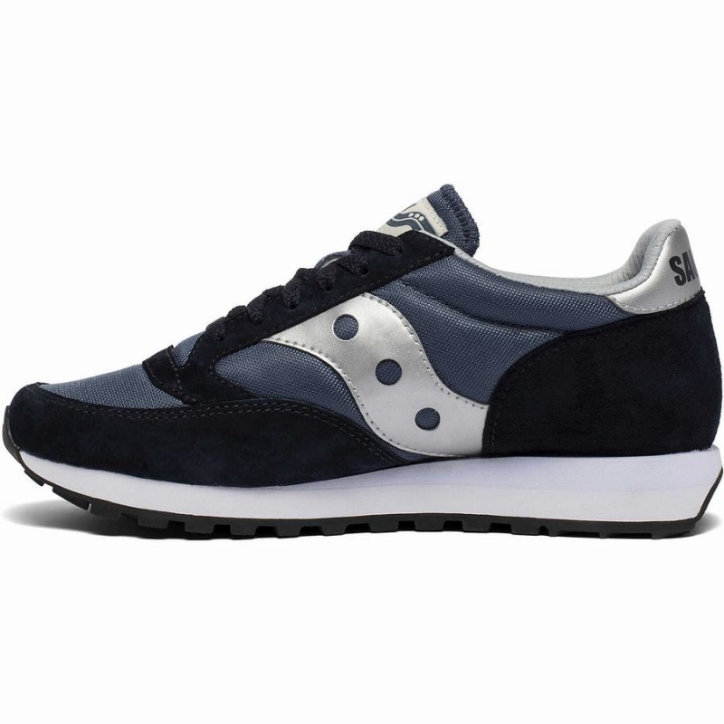 Saucony Jazz 81 Joggesko Dame Marineblå Sølv | S31256-H25