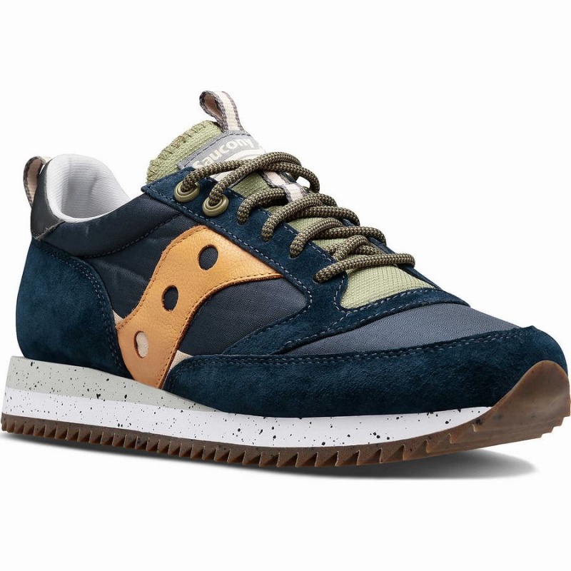 Saucony Jazz 81 Peak Premium Joggesko Dame Marineblå | S54102-D56