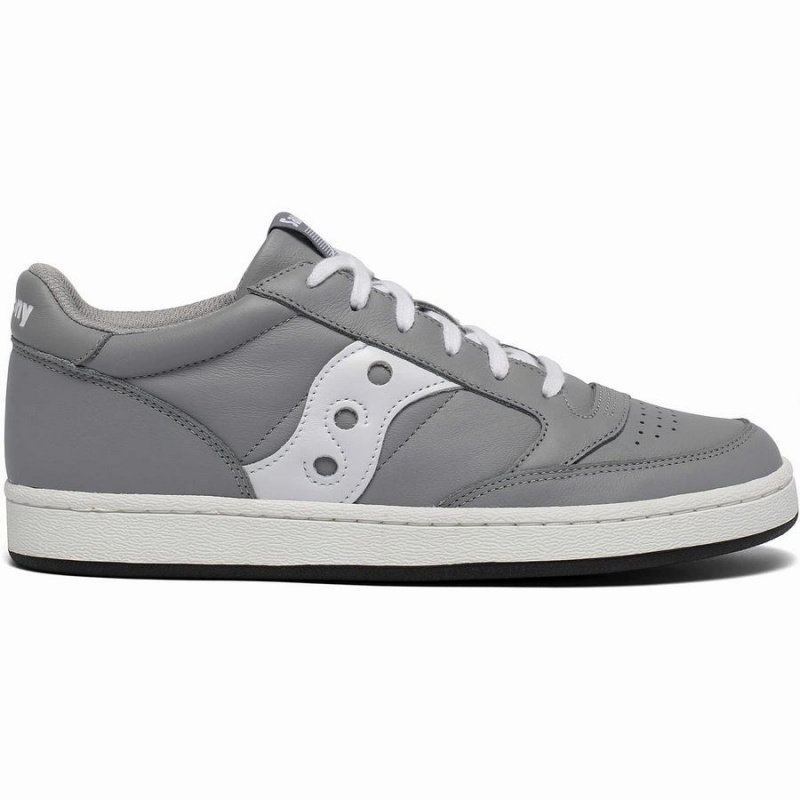 Saucony Jazz Court Joggesko Dame Grå Hvite | S09352-L72