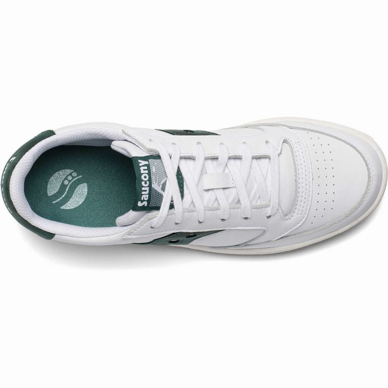 Saucony Jazz Court Joggesko Herre Hvite Grønn | S35904-P40