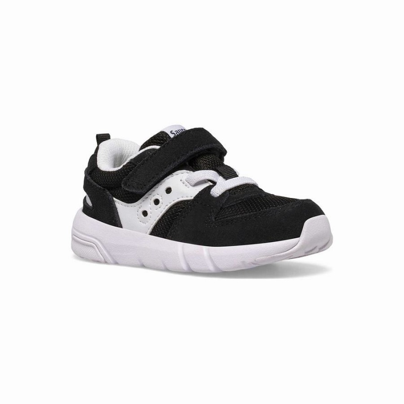 Saucony Jazz Lite 2.0 Sneaker Løpesko Barn Svarte Hvite | S19348-Q85