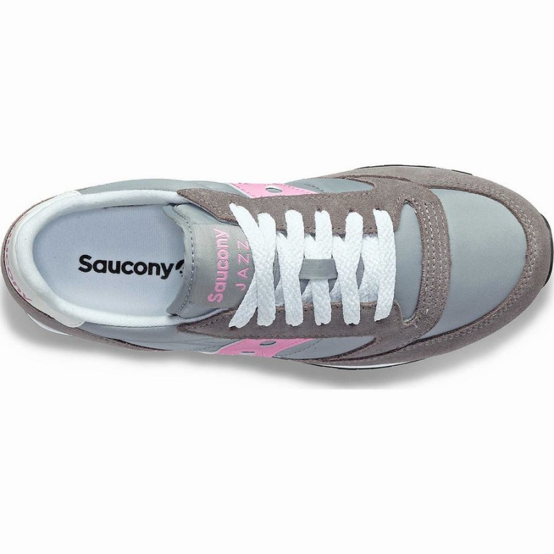 Saucony Jazz Original Joggesko Dame Grå Rosa | S50327-N38