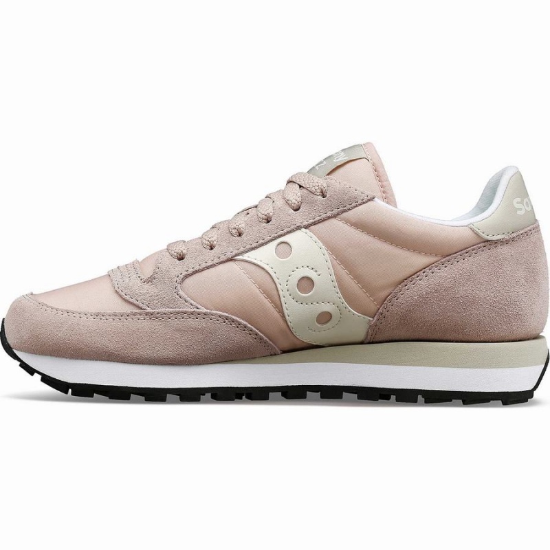 Saucony Jazz Original Joggesko Dame Rosa Pisket Krem | S31946-V53