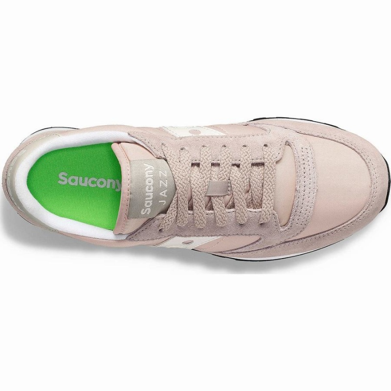 Saucony Jazz Original Joggesko Dame Rosa Pisket Krem | S31946-V53