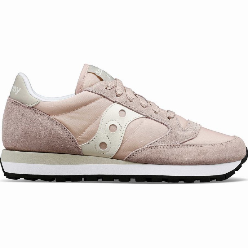 Saucony Jazz Original Joggesko Dame Rosa Pisket Krem | S31946-V53