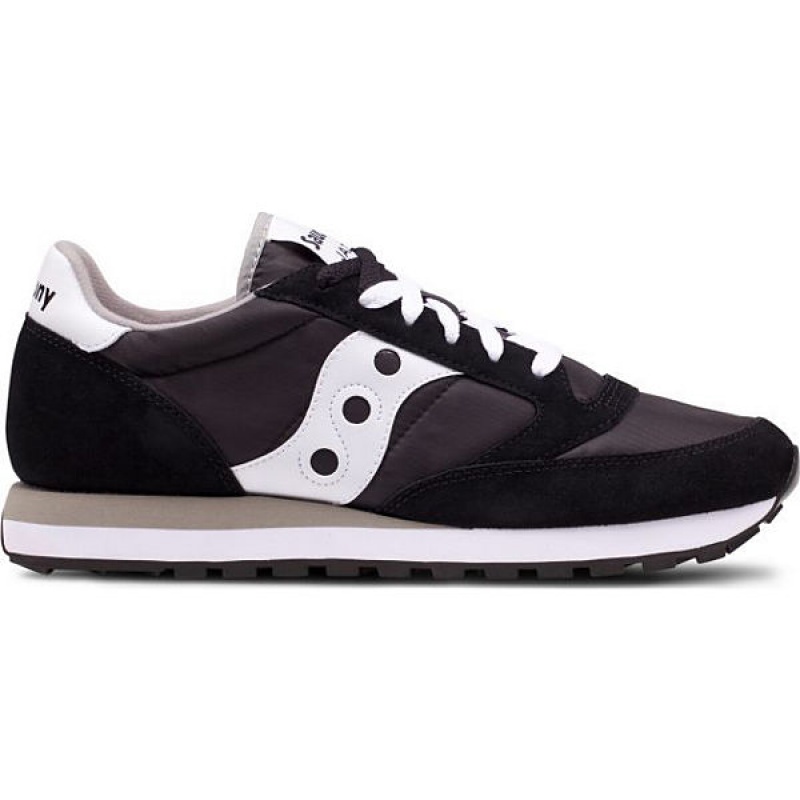 Saucony Jazz Original Joggesko Dame Svarte Hvite | S21907-Y02