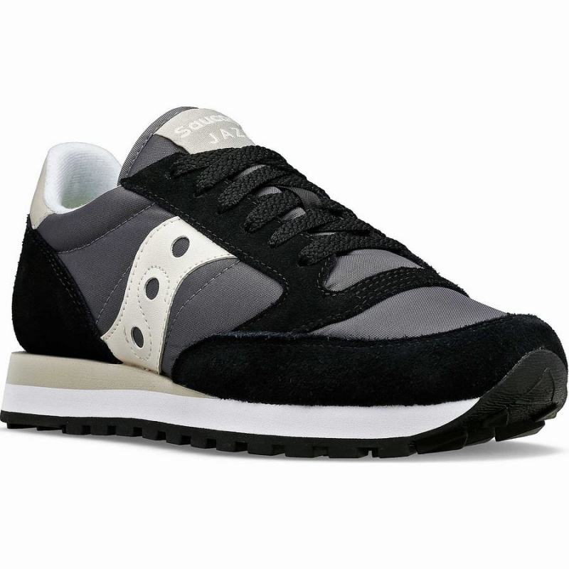 Saucony Jazz Original Joggesko Dame Svarte Pisket Krem | S29154-B03