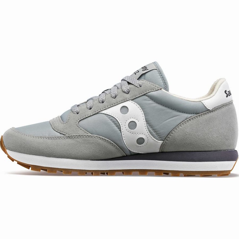 Saucony Jazz Original Joggesko Herre Grå Hvite | S25437-C53