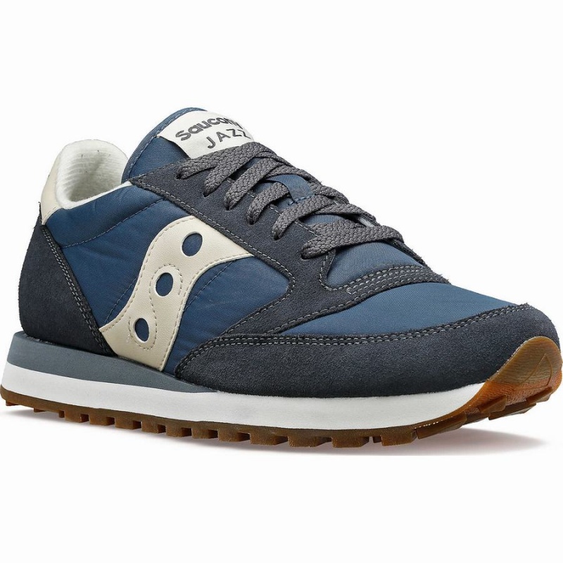 Saucony Jazz Original Joggesko Herre Marineblå Pisket Krem | S17820-X68