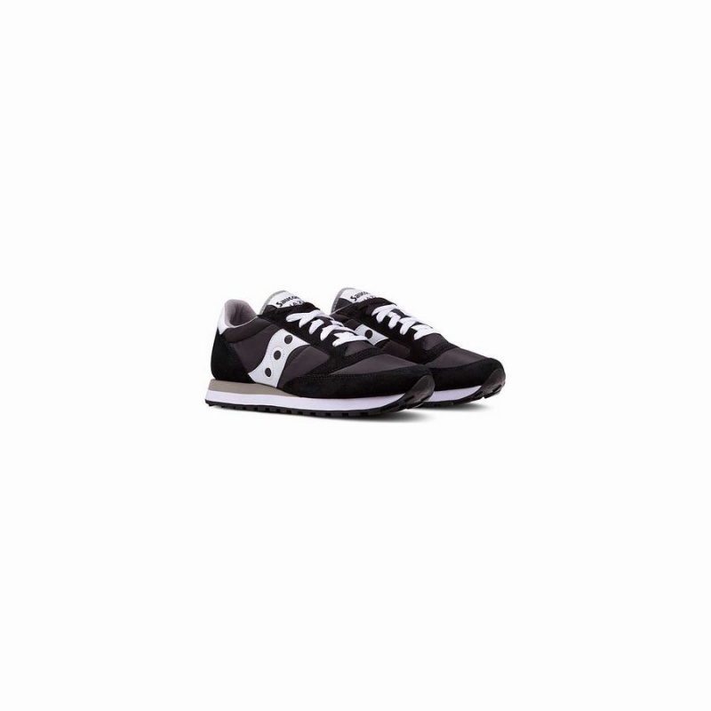 Saucony Jazz Original Joggesko Herre Svarte Hvite | S87152-M65