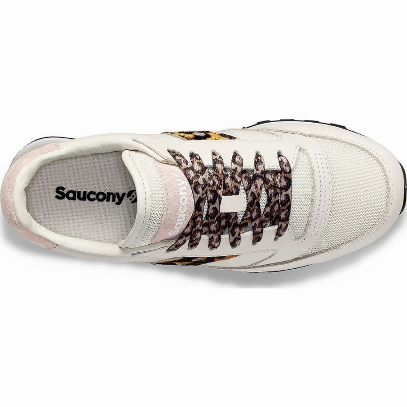 Saucony Jazz Triple Joggesko Dame Beige Leopard | S32570-Y20