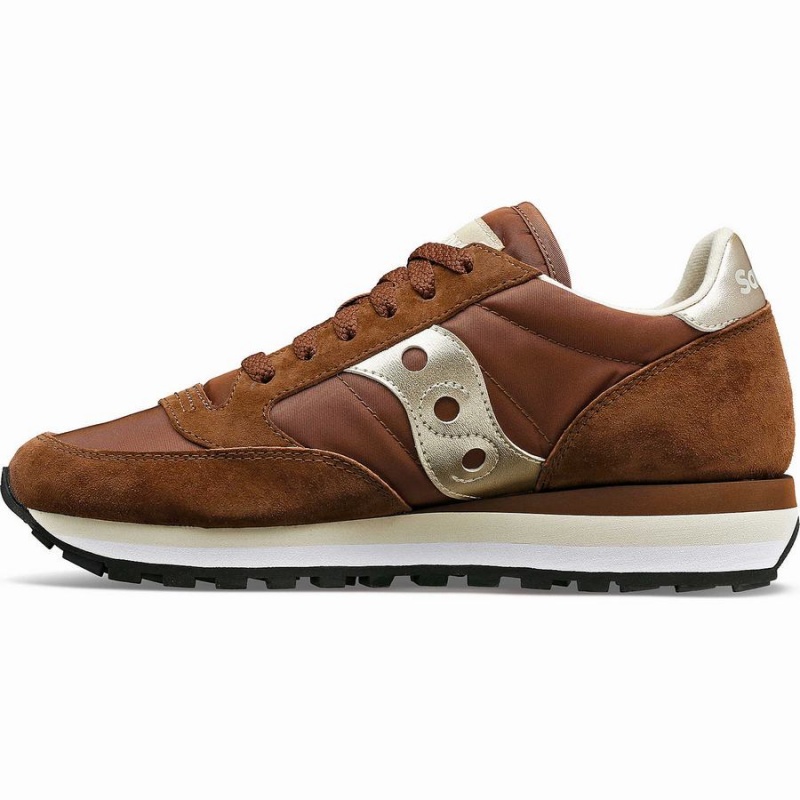 Saucony Jazz Triple Joggesko Dame Brune | S16859-P10