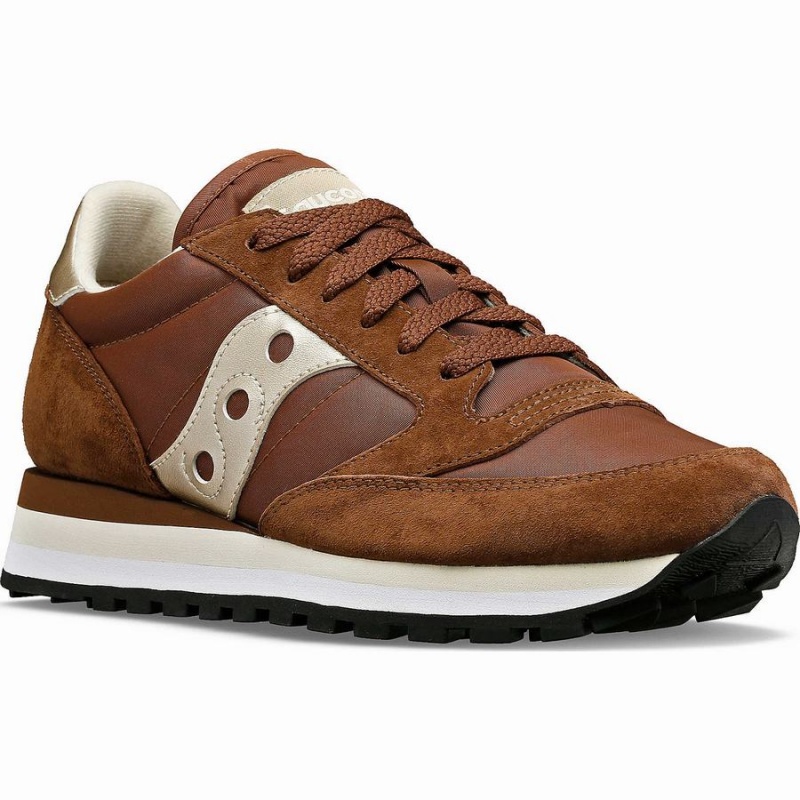 Saucony Jazz Triple Joggesko Dame Brune | S16859-P10