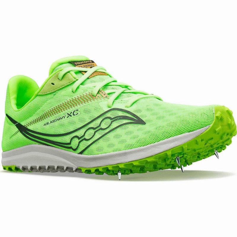 Saucony Kilkenny XC9 Flate Piggsko Herre Grønn | S08591-V14