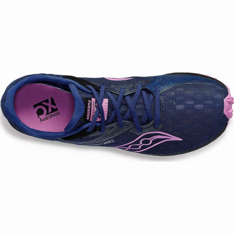 Saucony Kilkenny XC9 Spike Piggsko Dame Indigo | S84719-G07