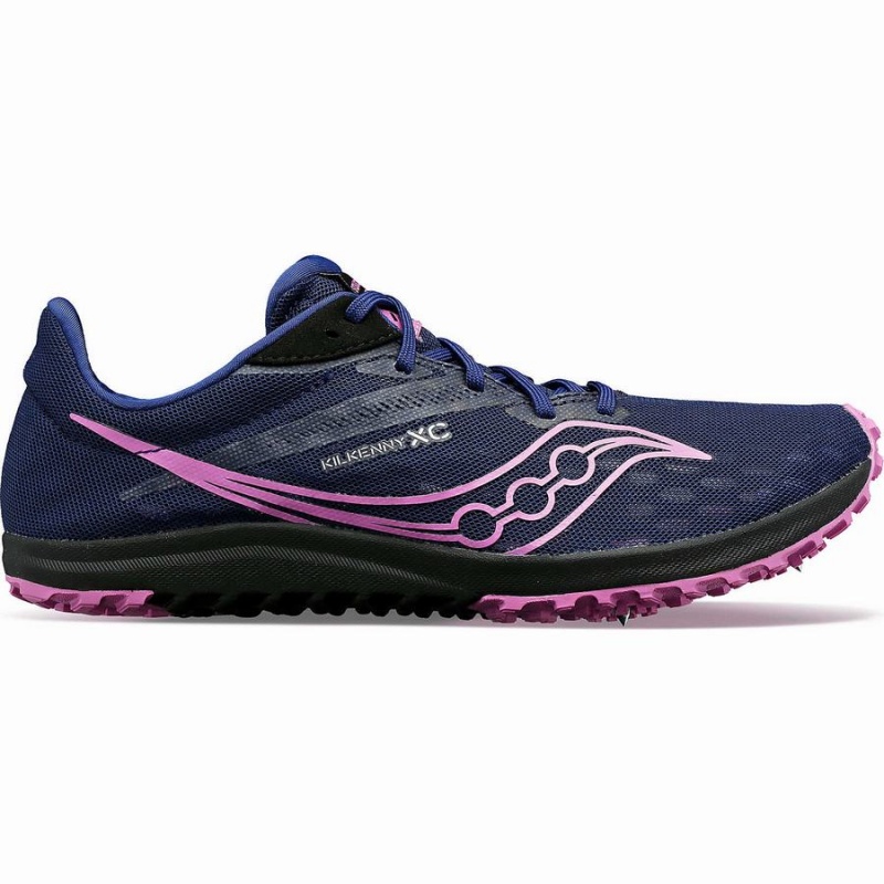 Saucony Kilkenny XC9 Spike Piggsko Dame Indigo | S84719-G07