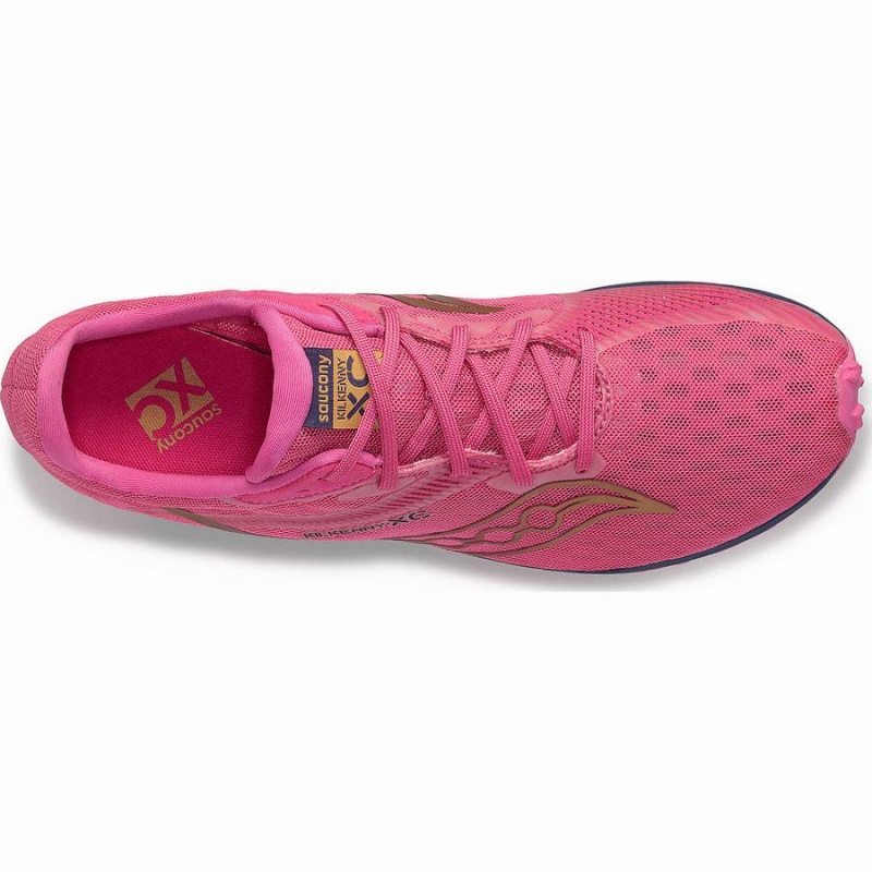 Saucony Kilkenny XC9 Spike Piggsko Herre Rosa Marineblå | S39287-M84