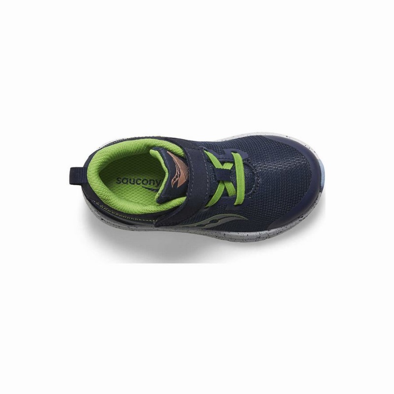 Saucony Kinvara 14 A/C Jr. Sneaker Løpesko Barn Marineblå Grønn | S15729-N35