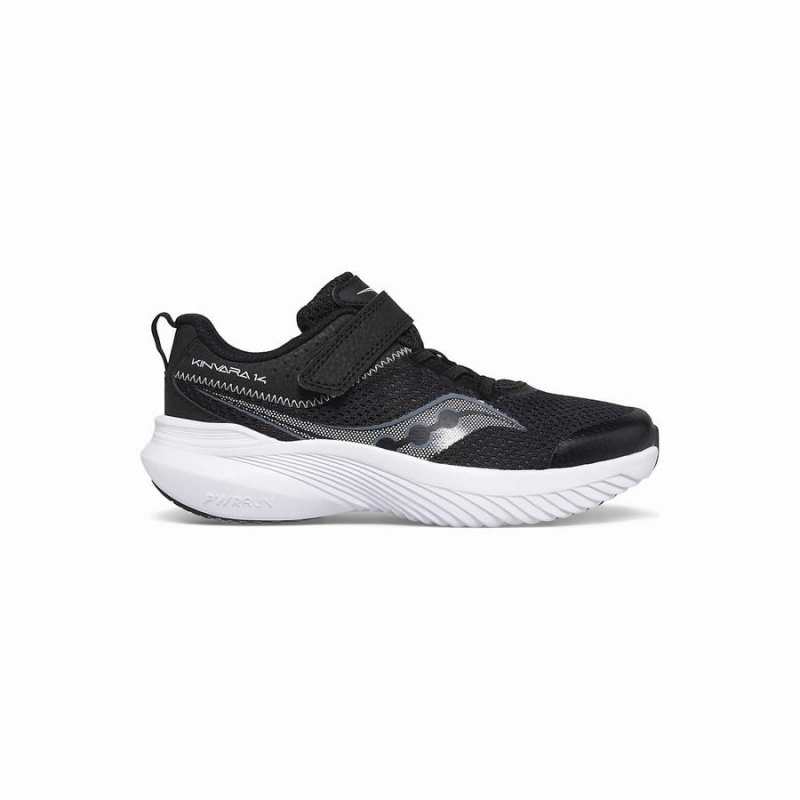 Saucony Kinvara 14 A/C Sneaker Løpesko Barn Svarte Grå | S27138-P53