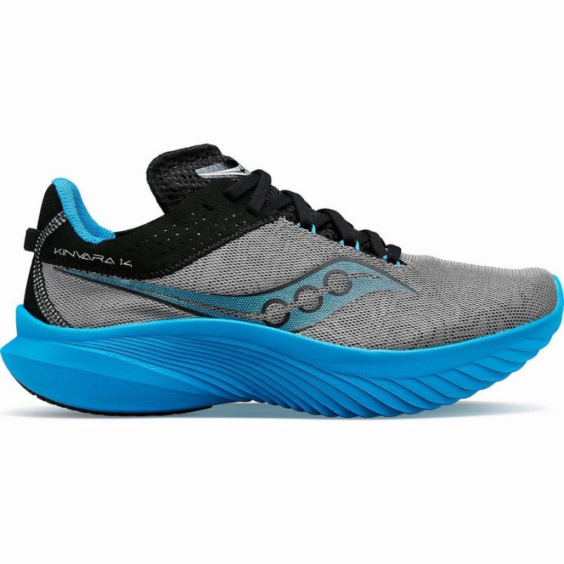 Saucony Kinvara 14 Løpesko Dame Blå Grå | S04563-D67