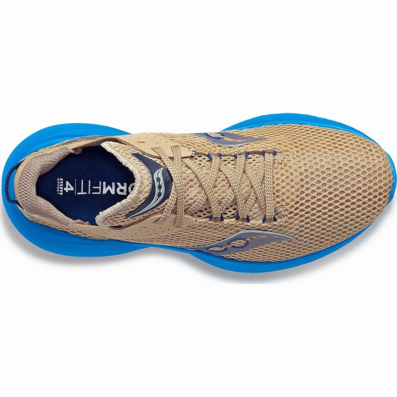 Saucony Kinvara 14 Løpesko Dame Brune Blå | S86374-F40