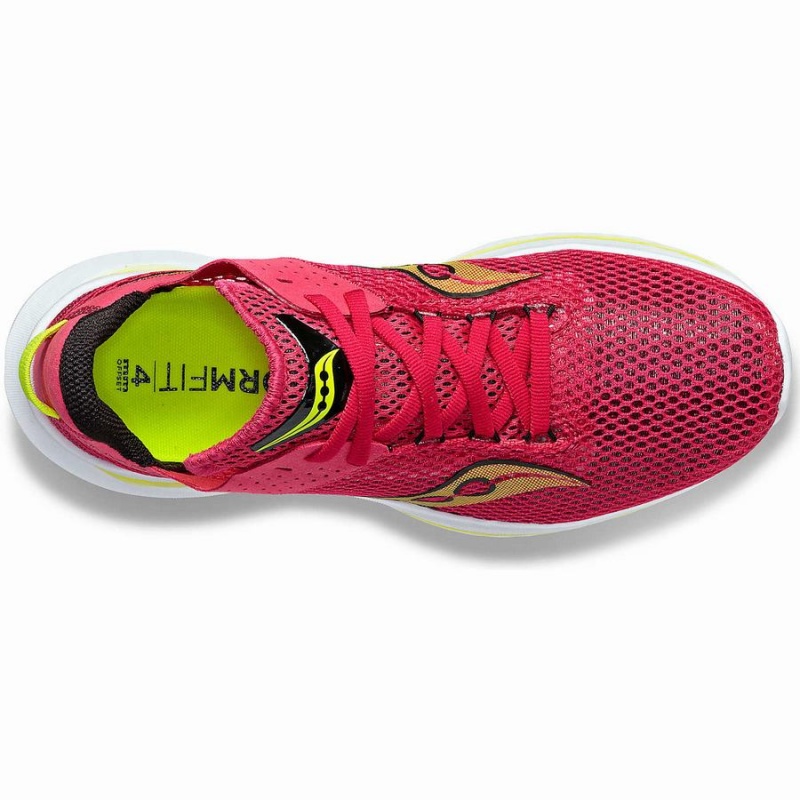 Saucony Kinvara 14 Løpesko Dame Rød Rosa | S18309-N73