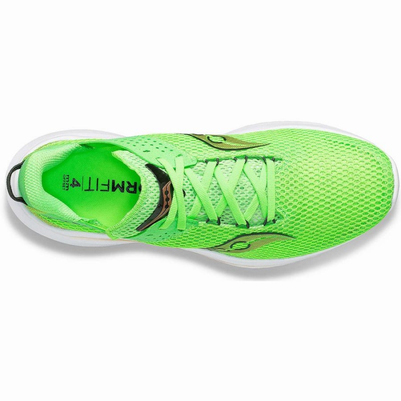 Saucony Kinvara 14 Løpesko Herre Grønn Gull | S51748-U51