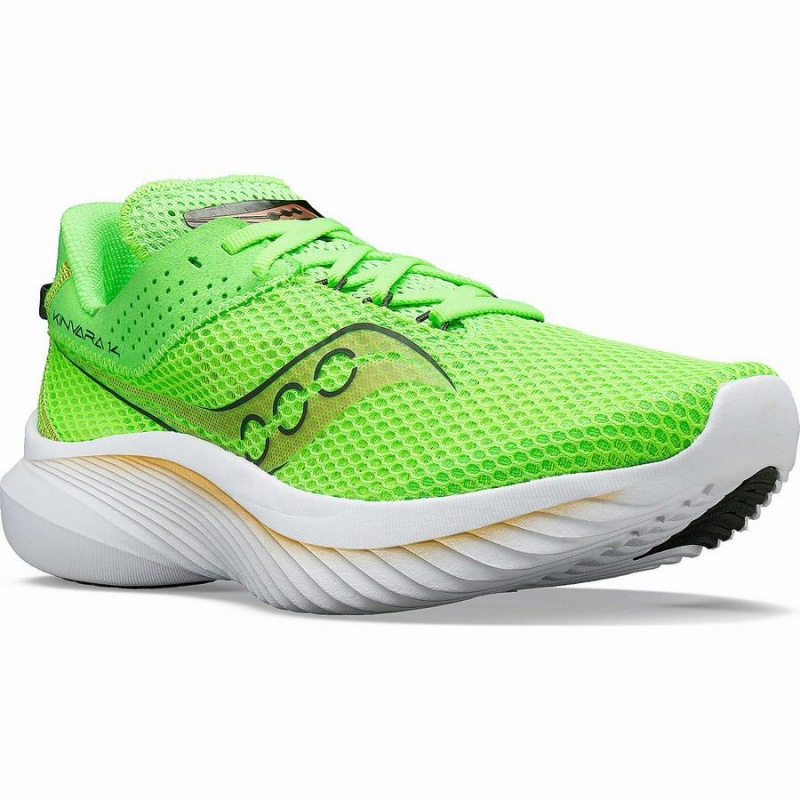 Saucony Kinvara 14 Løpesko Herre Grønn Gull | S51748-U51