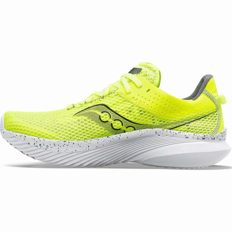 Saucony Kinvara 14 Løpesko Herre Gul Svarte | S40678-S87