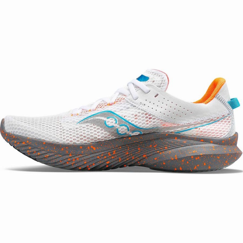 Saucony Kinvara 14 Løpesko Herre Hvite Grå | S53498-E05