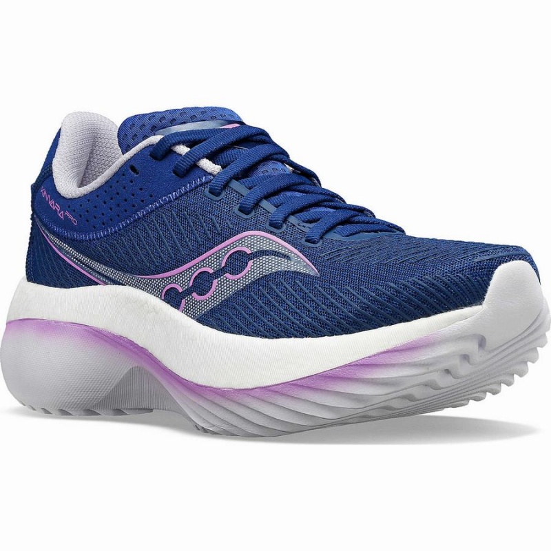 Saucony Kinvara Pro Løpesko Dame Indigo Lilla | S84103-A58