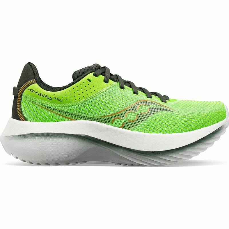 Saucony Kinvara Pro Løpesko Herre Slime / Umbra | S57689-K78