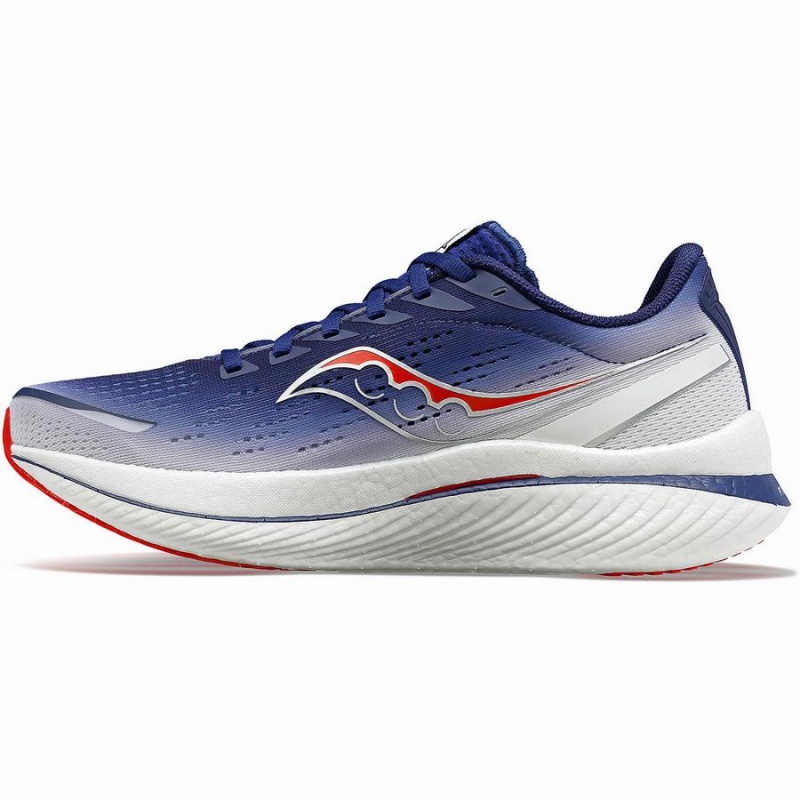 Saucony London Endorphin Speed 3 Løpesko Herre Marineblå Hvite | S09847-H64