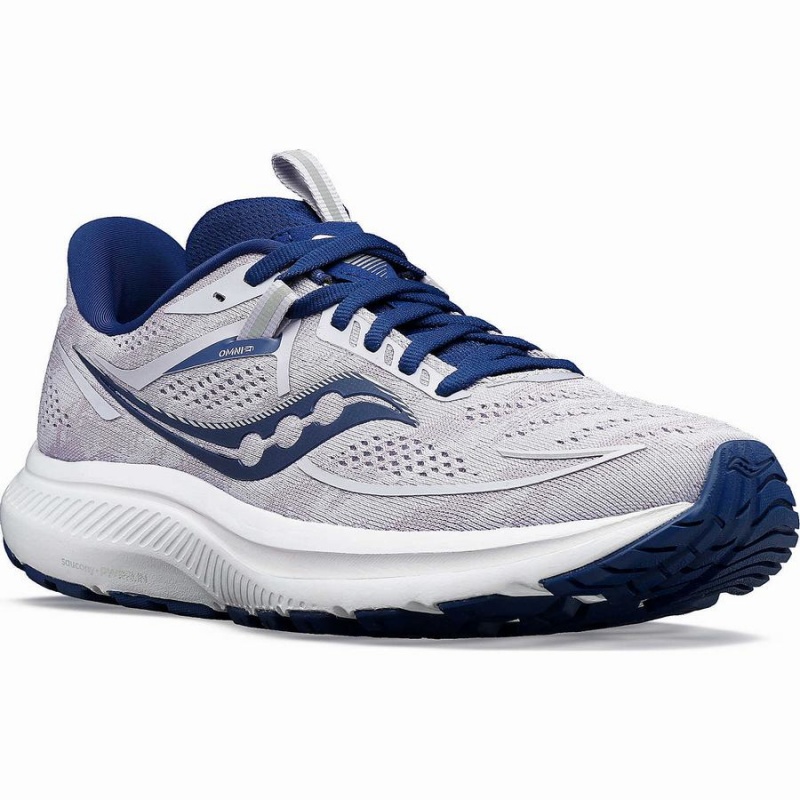 Saucony Omni 21 Løpesko Dame Lilla Indigo | S45137-X47