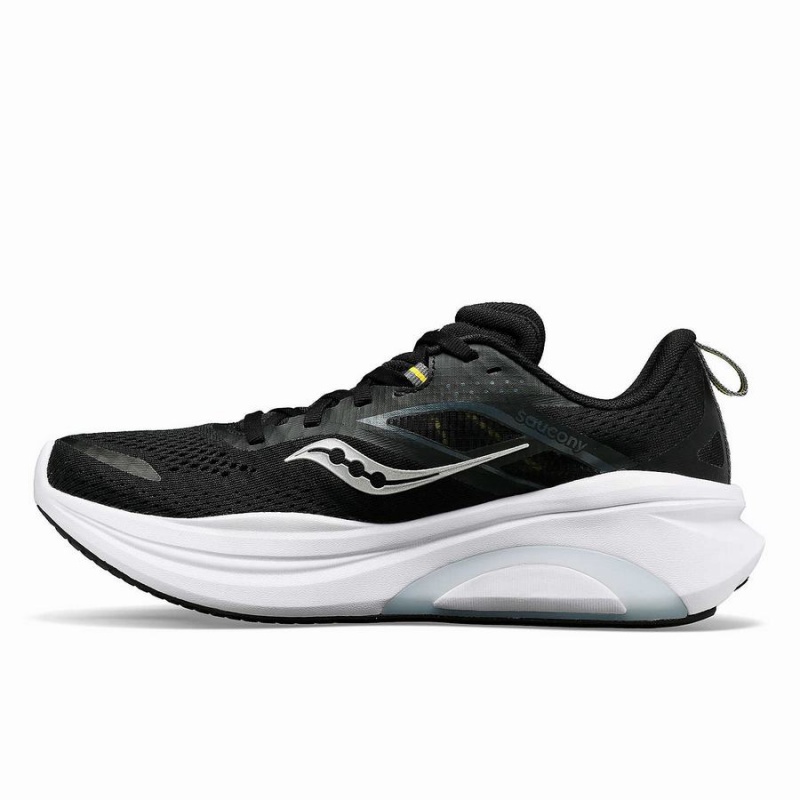 Saucony Omni 22 Brede Løpesko Dame Svarte Hvite | S03476-Q49