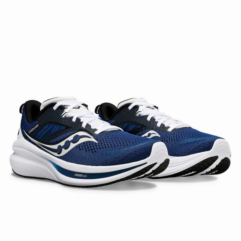 Saucony Omni 22 Brede Løpesko Herre Hvite | S40362-P90