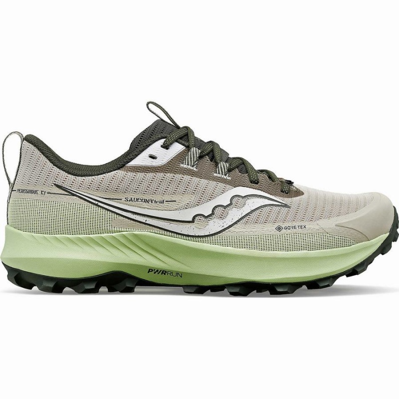 Saucony Peregrine 13 GTX Løpesko Herre Dust / Umbra | S15782-B97