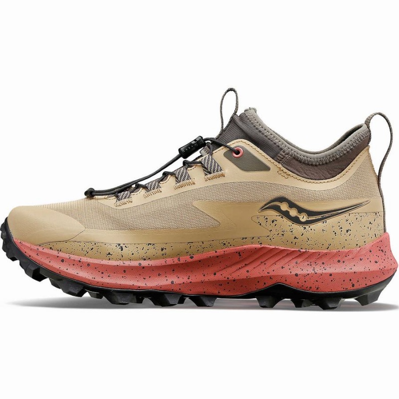 Saucony Peregrine 13 ST Trail Løpesko Dame Brune | S73650-E80