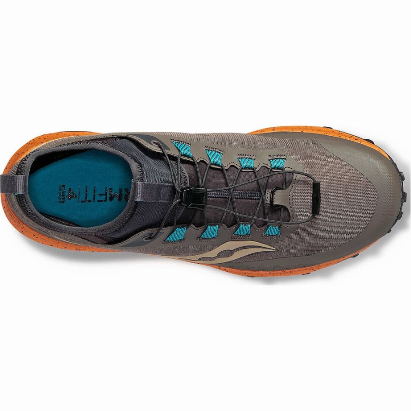 Saucony Peregrine 13 ST Trail Løpesko Herre Brune | S30427-R82