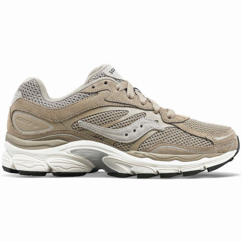 Saucony ProGrid Omni 9 Premium Joggesko Dame Brune | S64029-A18