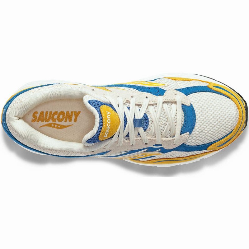 Saucony ProGrid Omni 9 Premium Joggesko Dame Pisket Krem Gul | S95270-D15