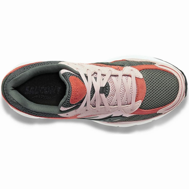 Saucony ProGrid Omni 9 Premium Joggesko Dame Khaki Rosa Grønn | S57901-G01